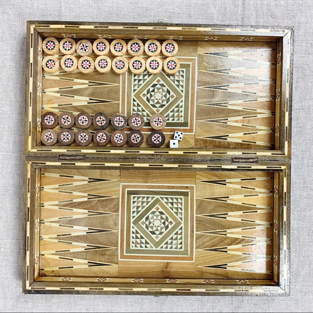 Vintage Checkerboard Set